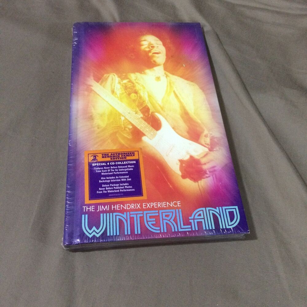 Jimi Hendrix Experience Winterland Sealed 4 CD Deluxe Box Set Hendrix Family